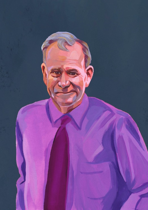 Illustration of David Raney, CEO, Nuventive, links to biography