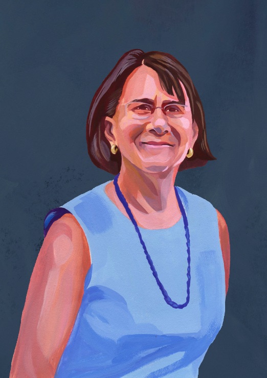Illustration of Denise Raney, VP Customer Success, Nuventive, links to biography