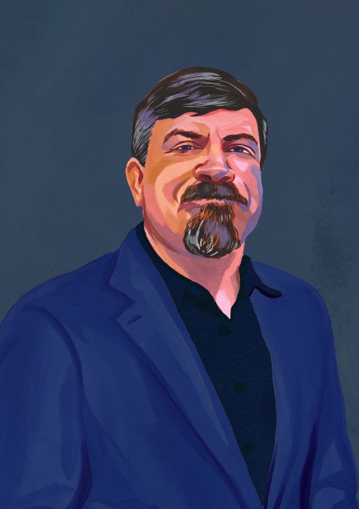 Illustration of John Voloudakis, VP Consulting, Nuventive, links to biography